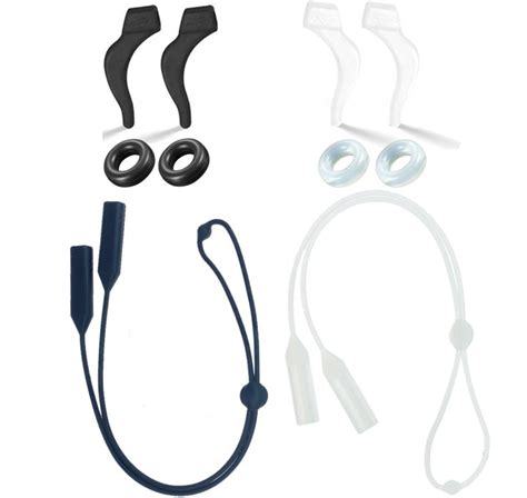 Parissilicone Glasses Straps With Ear Grip Hooks Adjustable Anti