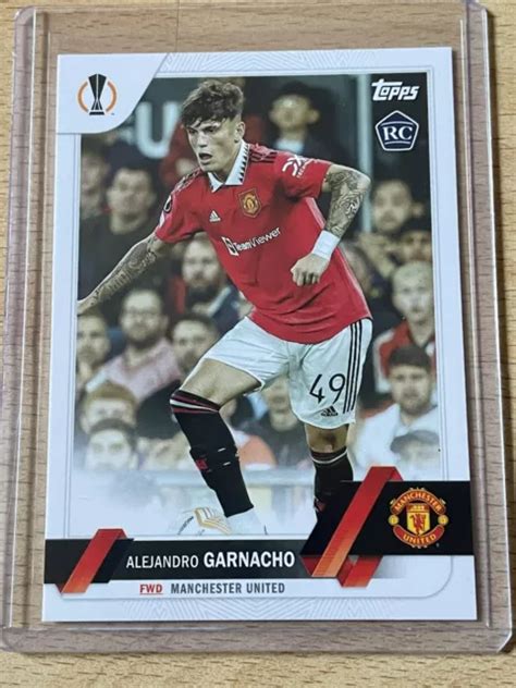 Topps Ucc Flagship Alejandro Garnacho Manchester United Rc