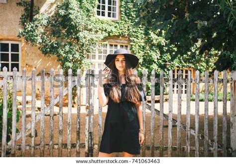 Beautiful Sexy Girl Brunette Brown Eyes Stock Photo 741063463 Shutterstock