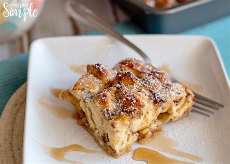 Cinnamon Roll French Toast Casserole Recipes Simple