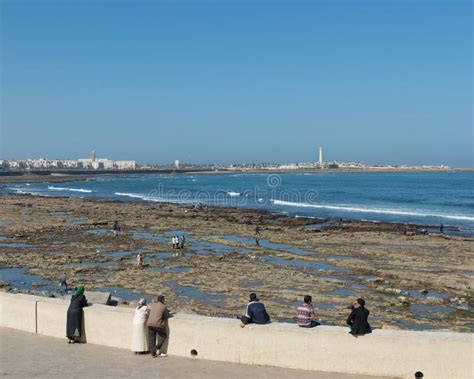 Praia De Casablanca Marrocos Imagem De Stock Editorial Imagem De