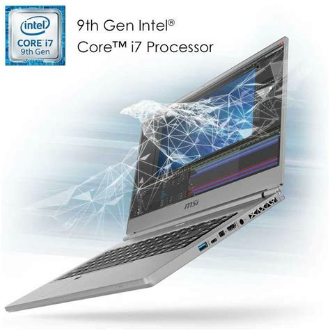 MSI P65 Creator-1084 15.6" 4K UHD Display, Ultra-Thin and Light, RTX ...