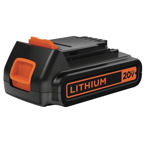 Bateria Recargable 20 V Pila 1 5 Ah Ld120bat Black Decker