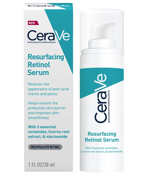 Resurfacing Retinol Serum Post Acne Marks Cerave Uk