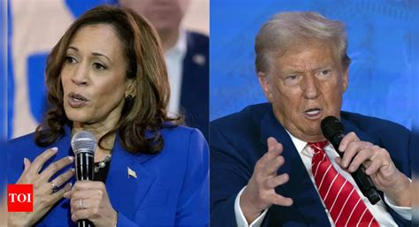 Kamala Harris Donald Trump Debate Kamala Harris Accepts Rules To