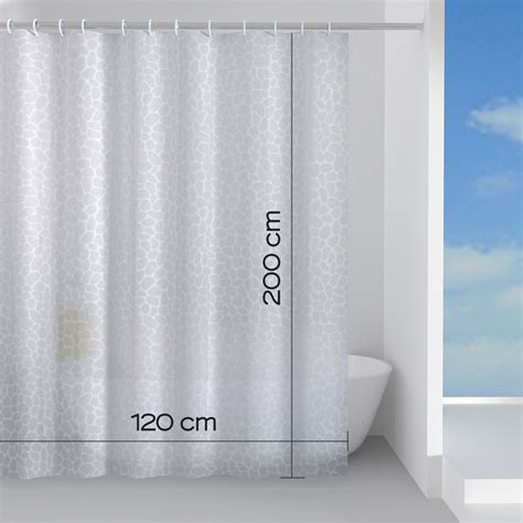 Jungle Shower Curtain 180×200 Cm White Gedy