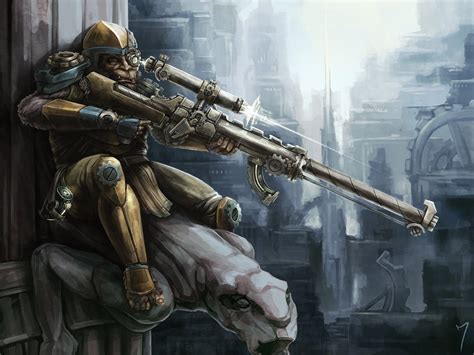 Steampunk Sniper Anime