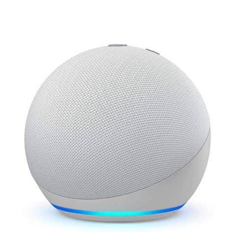 All-new Echo Dot (4th Gen) – Glacier White – Smart Home Tanzania