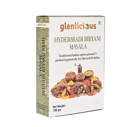 Hyderabadi Biryani Masala Glenlicious Delicious From The Mountains