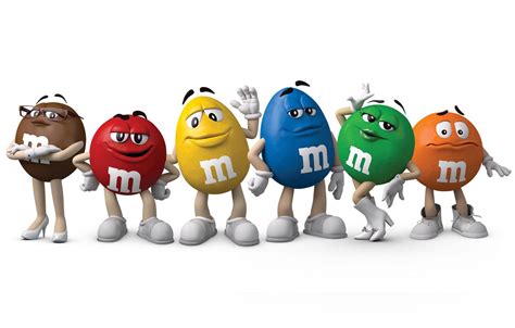 Mandms Update The Look And Personalities Of Their Candy Mascots Photos