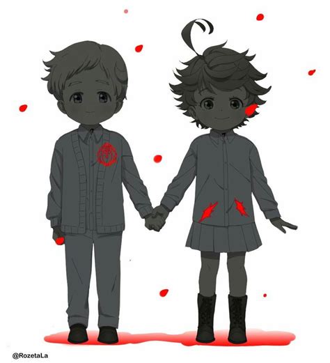 Pin De Valentinamartin En The Promised Neverland Personajes De Anime