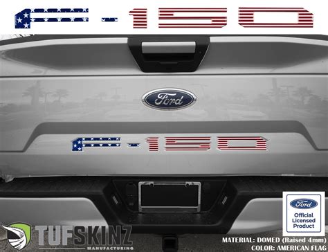 Tufskinz Raised Domed Tailgate Letter Inserts Fits Etsy Ford Motor