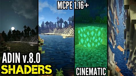 Adin Shaders Realista Para Minecraft PE YouTube