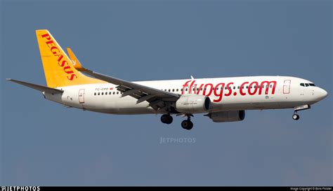 TC CPD Boeing 737 82R Pegasus Airlines Bora Polater JetPhotos