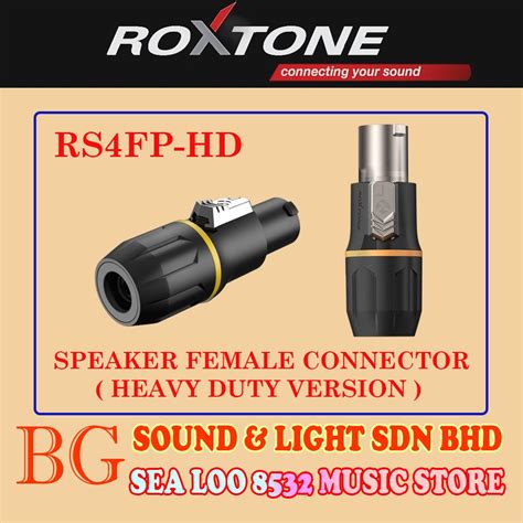 Roxtone Rs P Hd Speaker Female Connector Heavy Duty Version