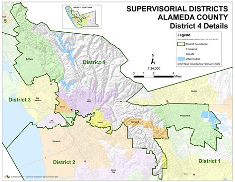 map of alameda county ca