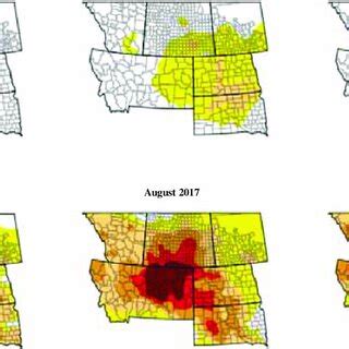 Evolution Of Drought In The Northern Plains Of The United States From