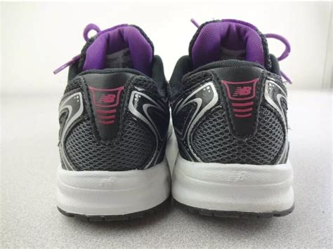 New Balance Womens Size 7 Running Shoes 490v2 Black Purple W490gcl2 Athletic Ebay