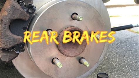 How To Install Rear Brakes On A 2005 Buick Century Youtube