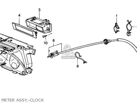 Honda ACCORD 1986 G 4DR LXI KA Parts Lists And Schematics