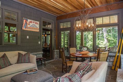 Timeless Allure Cozy And Creative Rustic Sunrooms Rustic Sunroom