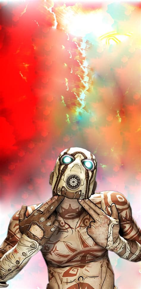 Borderlands Game Weird Mask Psycho Hd Wallpaper Peakpx