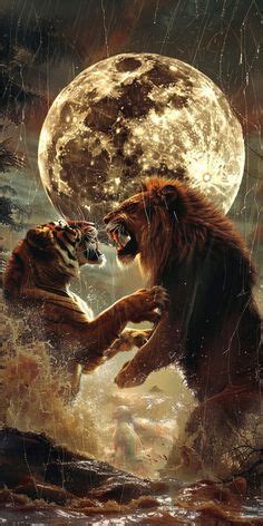 Lion Vs Tiger in 2024 | Wild animals pictures, Animal pictures, Lion ...