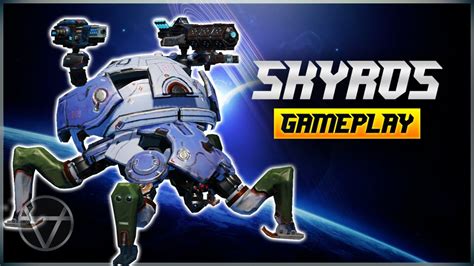 Wr New Rollerball Spider Robot Skyros Gameplay War Robots Youtube