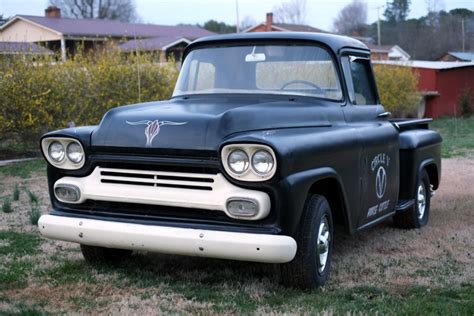 No Reserve 1958 Chevrolet Apache 3100 Stepside For Sale On Bat