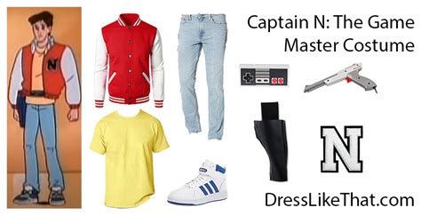 Captain N The Game Master Costume Dress Like That