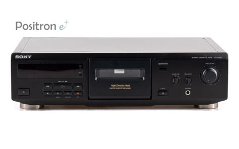 Sony Tc Ke Kassettendeck Schwarz Tape Deck Gewartet Jahr