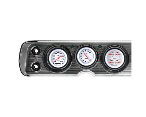 Classic Instruments Velocity White Series Gauge Kit Chevrolet Chevelle