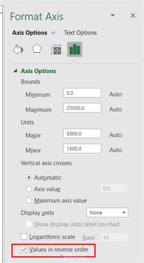 How To Flip Axis In Excel 4 Easy Methods Exceldemy