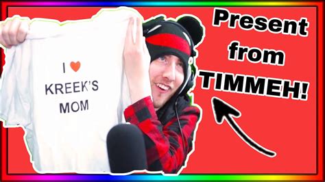 Kreekcraft Got A Present Form TIMMEH Roblox YouTube