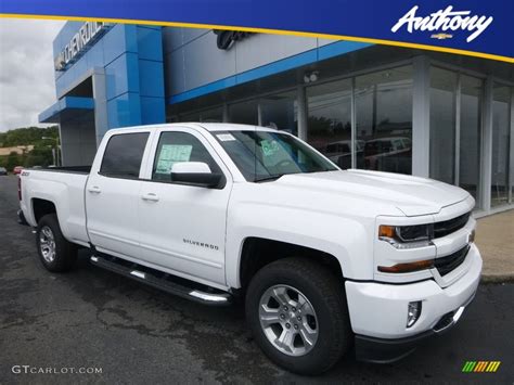 Summit White Chevrolet Silverado Lt Crew Cab X