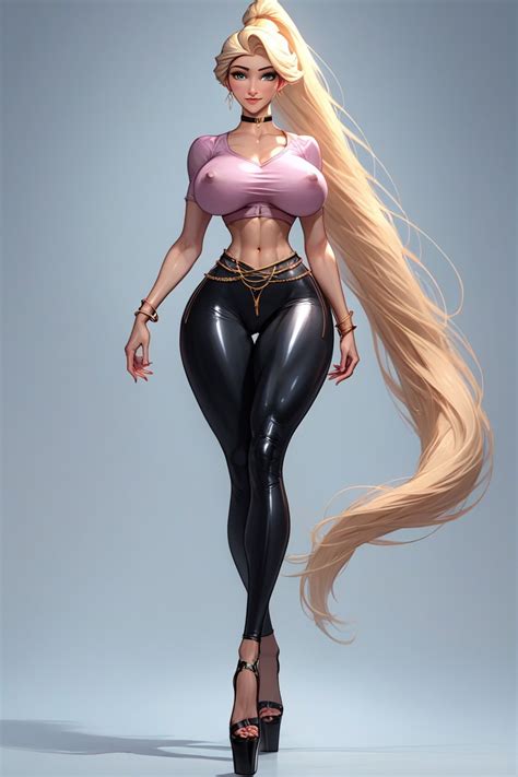 Front View K Resolution Large Round Ass AI Porn