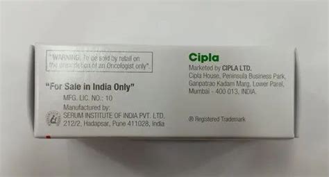 Onco Bcg Bcg For Immunotherapy I P Cipla Ltd Prescription At Rs 850