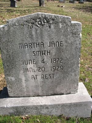 Martha Jane Puckett Smith Find A Grave Memorial