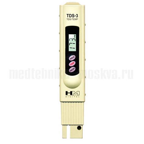 ТДС-метр (солемер) HM Digital TDS-3 купить в Москве, цена