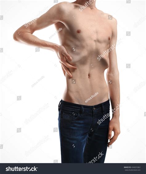 Afbeeldingen Voor Anorexic Male Afbeeldingen Stockfotos En