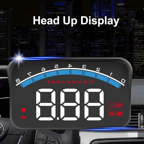 Pantalla Frontal Para Autom Viles Interfaz Hud Obd Universal De