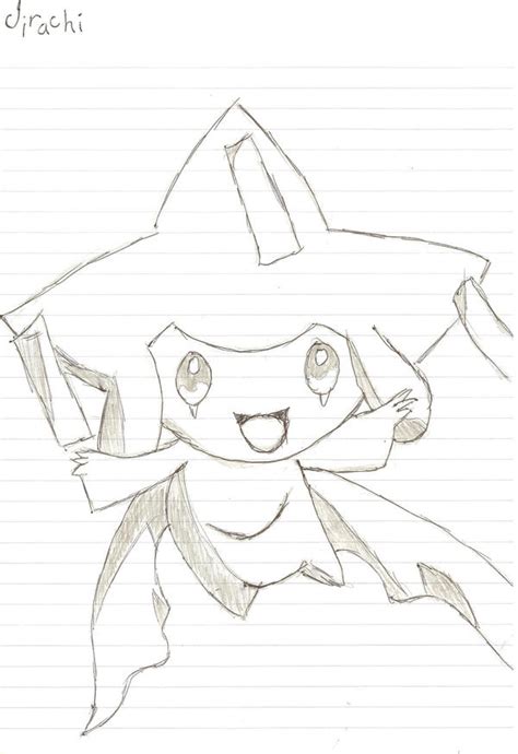 Jirachi Drawing by LollzzzMann on DeviantArt