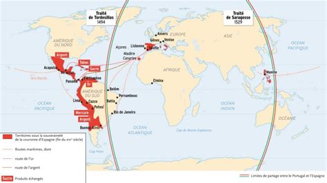 Louverture atlantique et la conséquence des découvertes sur les