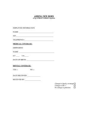 Fillable Online GB Fillable ADDING NEW DEPENDENT FORM GB Fillable