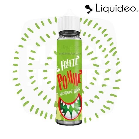 E liquide fruité pas cher Pomme 50ml Freeze MajorSmoker