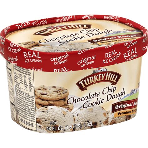 Turkey Hill Ice Cream Premium Chocolate Chip Cookie Dough Fl Oz