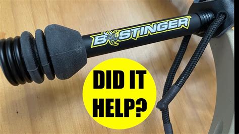 Bee Stinger Stabilizer On My BEAR ADAPT YouTube