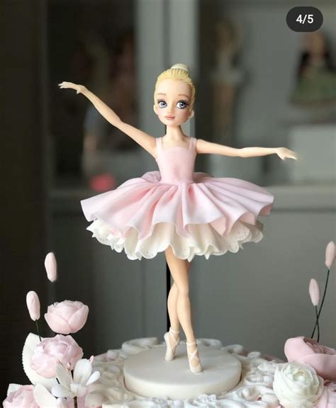 Pin By Julia Klaus On Torte Ballett In Fondant Cake Toppers