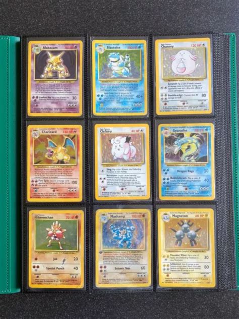 COMPLETE POKEMON CARD Base Set 102 102 WOTC 1999 Charizard Blastoise