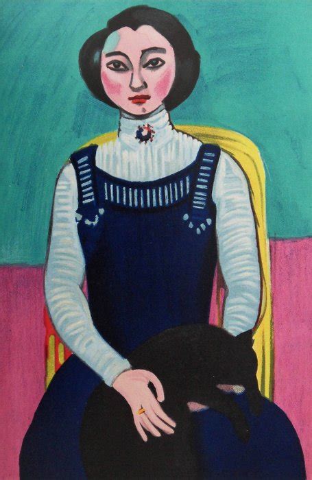 Henri Matisse Jeune Fille Au Chat Catawiki